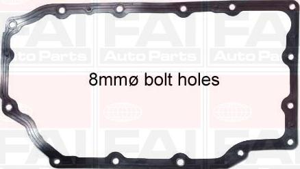 FAI AutoParts SG853 - Прокладка, масляная ванна autospares.lv