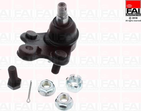 FAI AutoParts SS9766 - Шаровая опора, несущий / направляющий шарнир autospares.lv