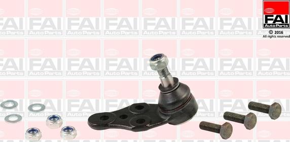 FAI AutoParts SS129 - Шаровая опора, несущий / направляющий шарнир autospares.lv