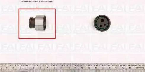 FAI AutoParts T9412 - Натяжной ролик, зубчатый ремень ГРМ autospares.lv