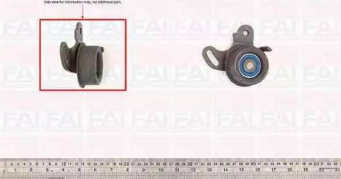 FAI AutoParts T9429 - Натяжной ролик, зубчатый ремень ГРМ autospares.lv