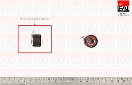 FAI AutoParts T9420 - Натяжной ролик, зубчатый ремень ГРМ autospares.lv