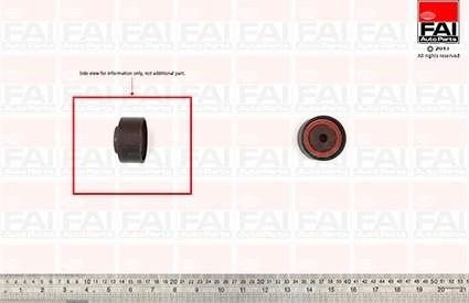 FAI AutoParts T9421 - Направляющий ролик, зубчатый ремень ГРМ autospares.lv