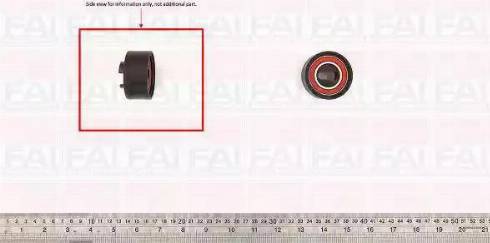 FAI AutoParts T9422 - Натяжной ролик, зубчатый ремень ГРМ autospares.lv