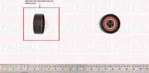 FAI AutoParts T9475 - Натяжной ролик, зубчатый ремень ГРМ autospares.lv