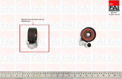 FAI AutoParts T9567 - Натяжной ролик, зубчатый ремень ГРМ autospares.lv