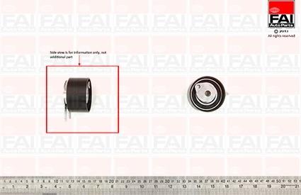 FAI AutoParts T9518 - Натяжной ролик, зубчатый ремень ГРМ autospares.lv