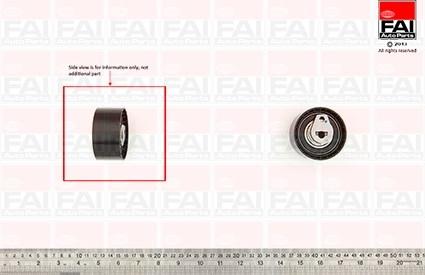 FAI AutoParts T9513 - Натяжной ролик, зубчатый ремень ГРМ autospares.lv