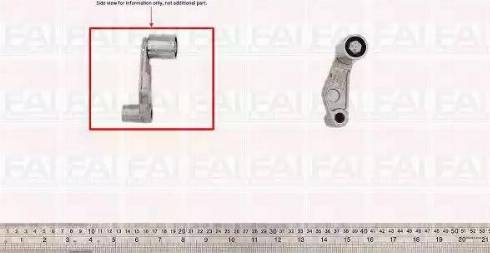 FAI AutoParts T9359 - Направляющий ролик, зубчатый ремень ГРМ autospares.lv