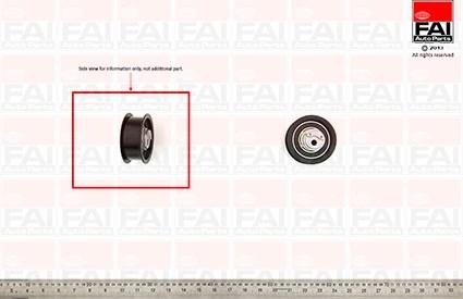 FAI AutoParts T9309 - Натяжной ролик, зубчатый ремень ГРМ autospares.lv