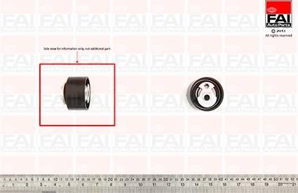 FAI AutoParts T9317 - Натяжной ролик, зубчатый ремень ГРМ autospares.lv