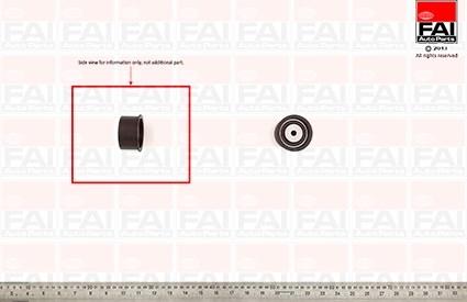 FAI AutoParts T9259 - Направляющий ролик, зубчатый ремень ГРМ autospares.lv