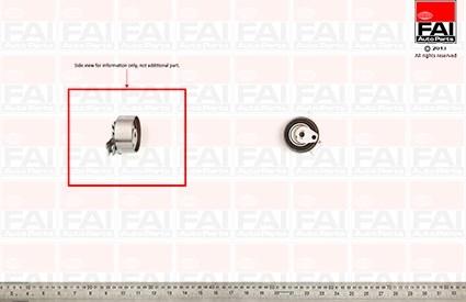 FAI AutoParts T9258 - Натяжной ролик, зубчатый ремень ГРМ autospares.lv