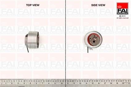 FAI AutoParts T1019 - Натяжной ролик, зубчатый ремень ГРМ autospares.lv