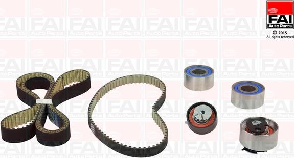 FAI AutoParts TBK404 - Комплект зубчатого ремня ГРМ autospares.lv