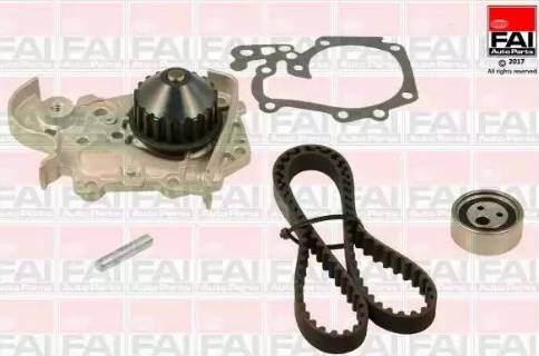 FAI AutoParts TBK484-6123 - Водяной насос + комплект зубчатого ремня ГРМ autospares.lv