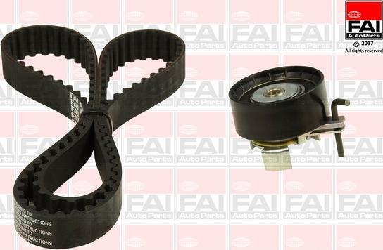 FAI AutoParts TBK549 - Комплект зубчатого ремня ГРМ autospares.lv