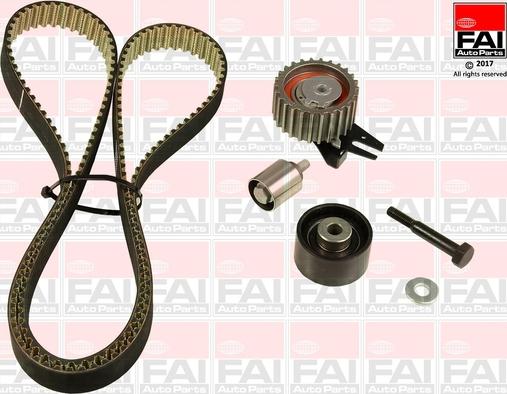 FAI AutoParts TBK545 - Комплект зубчатого ремня ГРМ autospares.lv