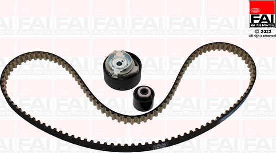 FAI AutoParts TBK565 - Комплект зубчатого ремня ГРМ autospares.lv