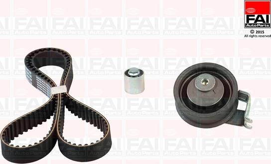 FAI AutoParts TBK516 - Комплект зубчатого ремня ГРМ autospares.lv