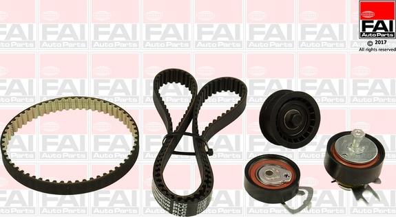 FAI AutoParts TBK510 - Комплект зубчатого ремня ГРМ autospares.lv