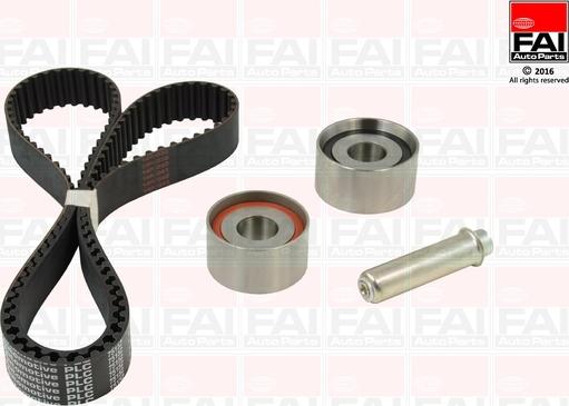 FAI AutoParts TBK512 - Комплект зубчатого ремня ГРМ autospares.lv