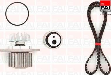 FAI AutoParts TBK09-2492 - Водяной насос + комплект зубчатого ремня ГРМ autospares.lv