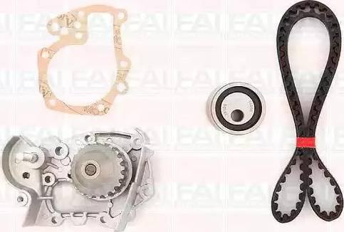 FAI AutoParts TBK07-2660 - Водяной насос + комплект зубчатого ремня ГРМ autospares.lv