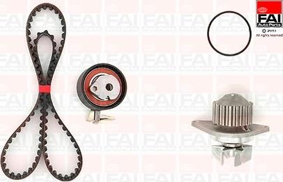 FAI AutoParts TBK145-6344 - Водяной насос + комплект зубчатого ремня ГРМ autospares.lv