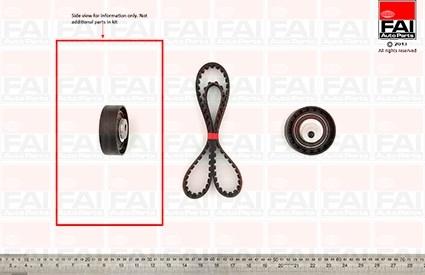 FAI AutoParts TBK102 - Комплект зубчатого ремня ГРМ autospares.lv