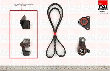 FAI AutoParts TBK83 - Комплект зубчатого ремня ГРМ autospares.lv