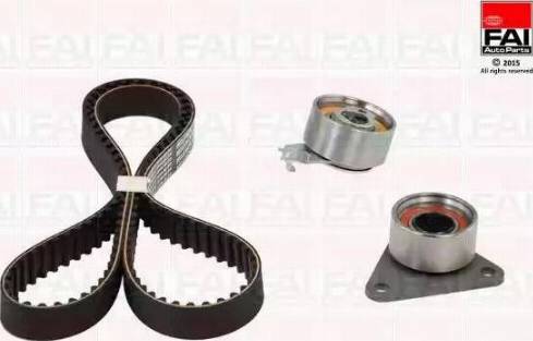 FAI AutoParts TBK339 - Комплект зубчатого ремня ГРМ autospares.lv