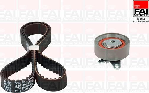 FAI AutoParts TBK331 - Комплект зубчатого ремня ГРМ autospares.lv