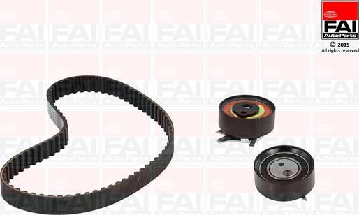 FAI AutoParts TBK328 - Комплект зубчатого ремня ГРМ autospares.lv