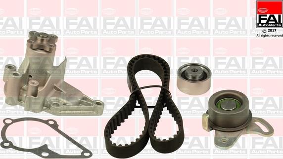 FAI AutoParts TBK299-6268 - Водяной насос + комплект зубчатого ремня ГРМ autospares.lv