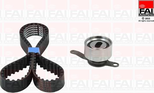 FAI AutoParts TBK256 - Комплект зубчатого ремня ГРМ autospares.lv