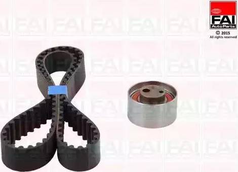 FAI AutoParts TBK286 - Комплект зубчатого ремня ГРМ autospares.lv