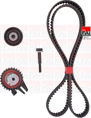 FAI AutoParts TBK224 - Комплект зубчатого ремня ГРМ autospares.lv