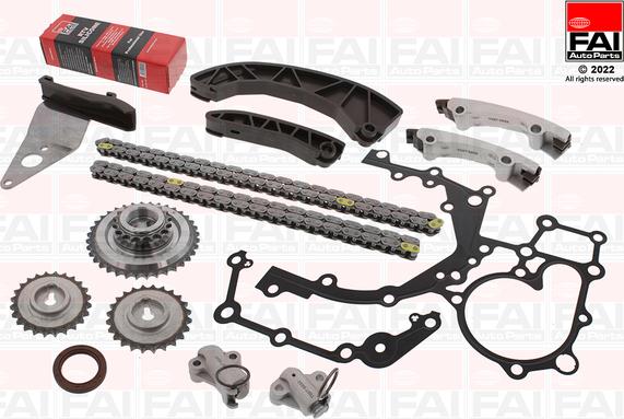 FAI AutoParts TCK446 - Комплект цепи привода распредвала autospares.lv