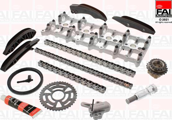 FAI AutoParts TCK438 - Комплект цепи привода распредвала autospares.lv