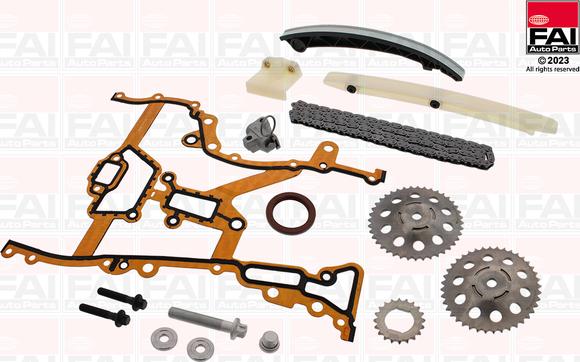 FAI AutoParts TCK4S - Комплект цепи привода распредвала autospares.lv