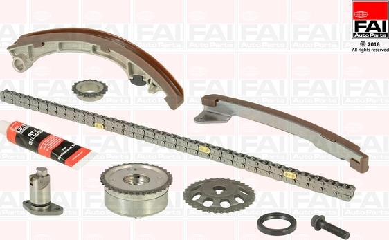 FAI AutoParts TCK59VVT - Комплект цепи привода распредвала autospares.lv