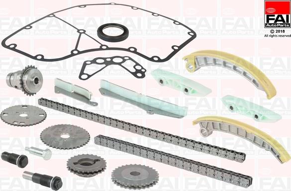 FAI AutoParts TCK194C - Комплект цепи привода распредвала autospares.lv