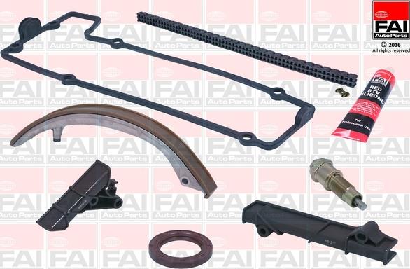 FAI AutoParts TCK149 - Комплект цепи привода распредвала autospares.lv