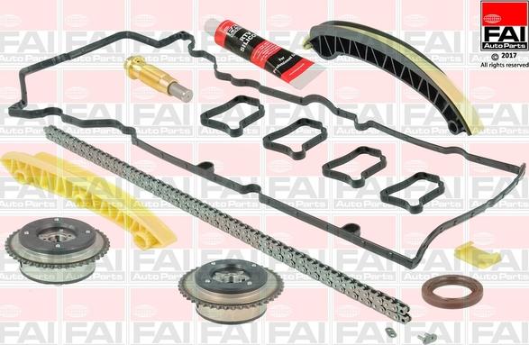 FAI AutoParts TCK101VVT - Комплект цепи привода распредвала autospares.lv