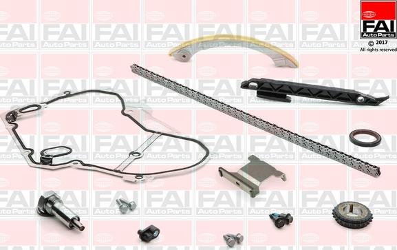 FAI AutoParts TCK120 - Комплект цепи привода распредвала autospares.lv