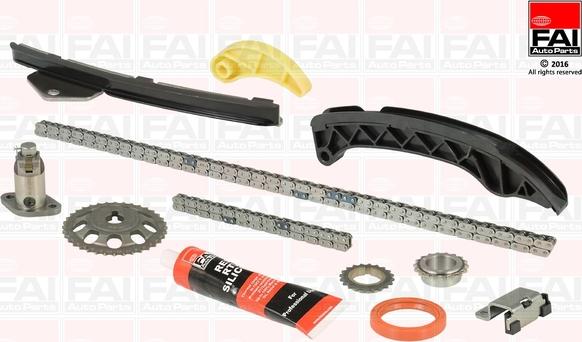 FAI AutoParts TCK81 - Комплект цепи привода распредвала autospares.lv