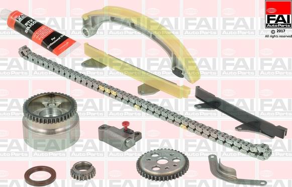 FAI AutoParts TCK82VVT - Комплект цепи привода распредвала autospares.lv