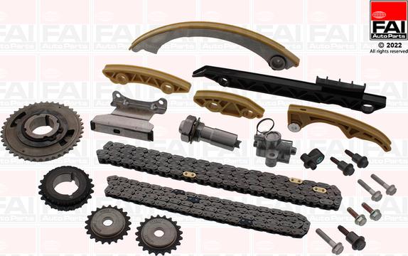 FAI AutoParts TCK340NG - Комплект цепи привода распредвала autospares.lv