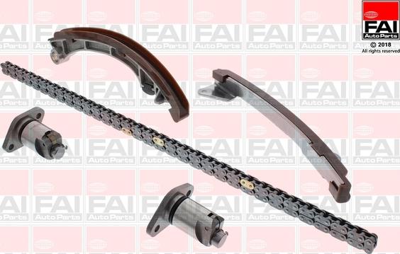 FAI AutoParts TCK35WO - Комплект цепи привода распредвала autospares.lv